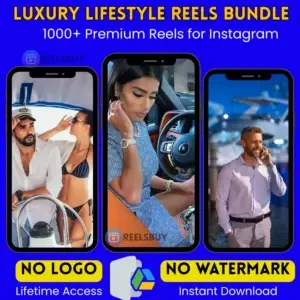 Luxury Lifestyle Reels Bundle – 1000+ Premium Reels for Instagram