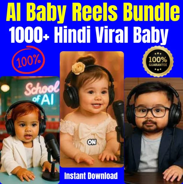 AI Baby Reels Bundle Viral Baby Content for Instagram