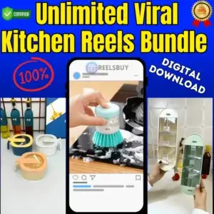 Unlimited Viral Kitchen Reels Bundle Cooking Clips for Instagram 2025