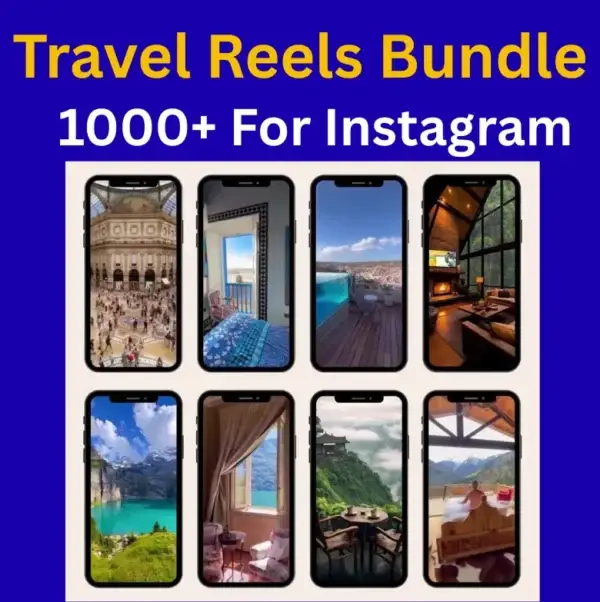 Travel Reels Bundle for Instagram